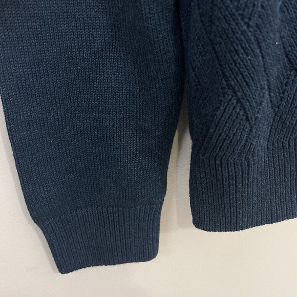 Weatherproof Vintage Men's Crew Pullover Sweater Size XL Color Dark Blue Outdoor - Picture 7 of 11